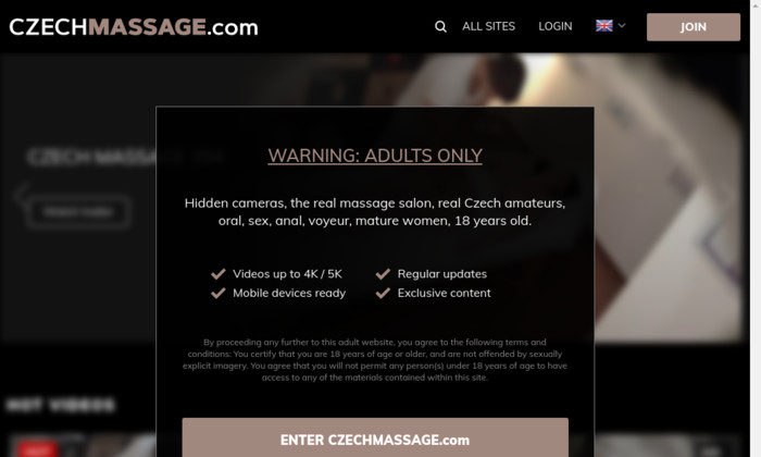 Czechmassage Password