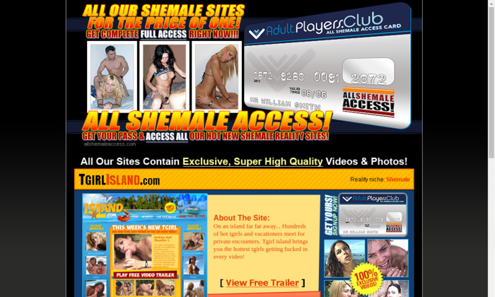 all shemale access