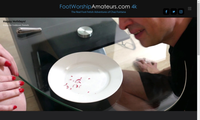 foot worship amateurs