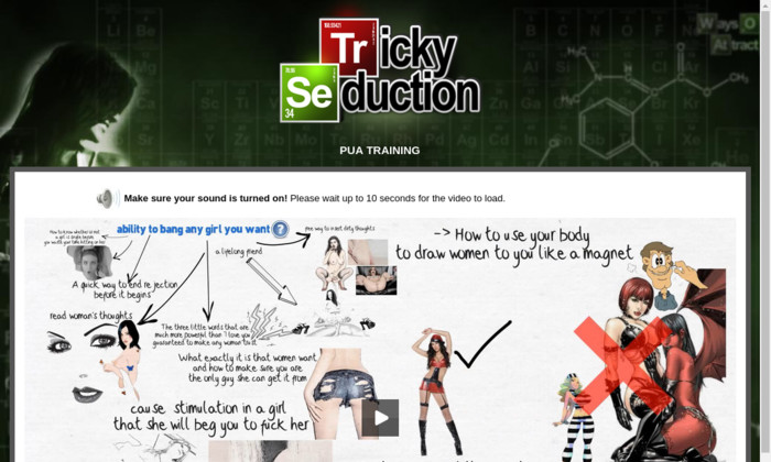 tricky seduction