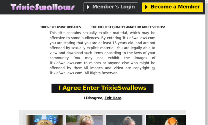 trixie swallows