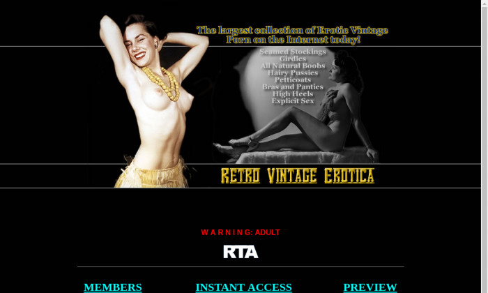 retro vintage erotica