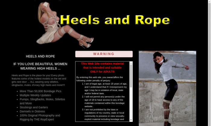 heels and rope
