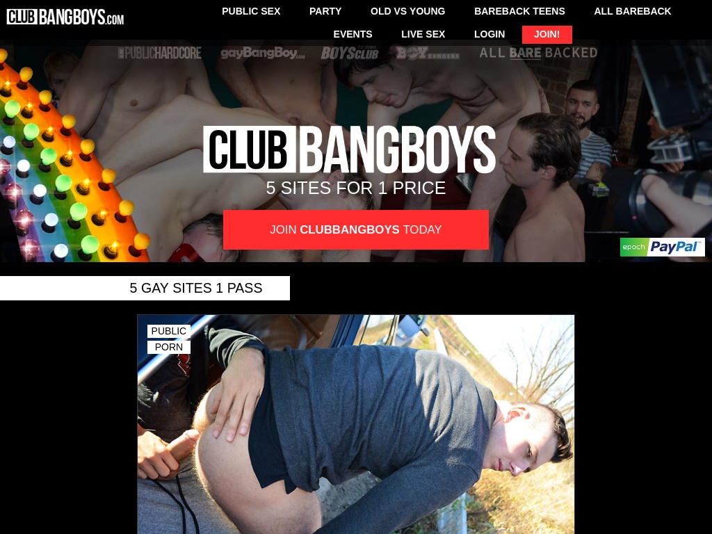 club bang boys gay xxx