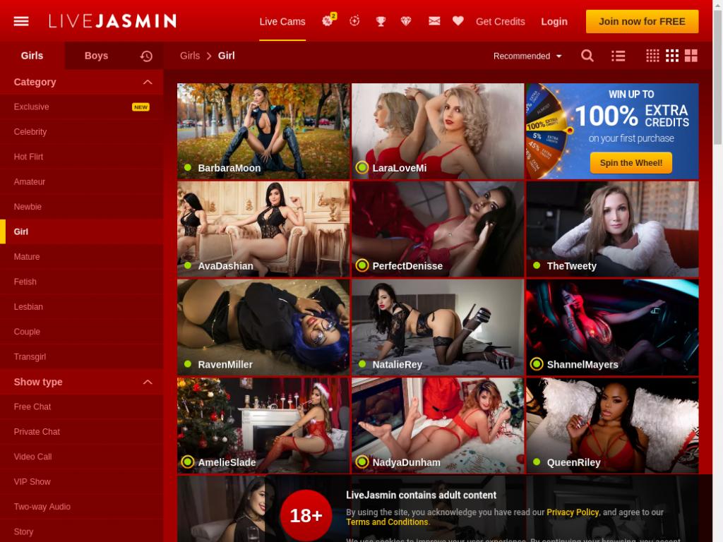 Account live jasmin All these