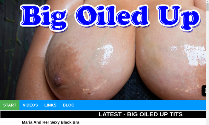 big oiled up tits