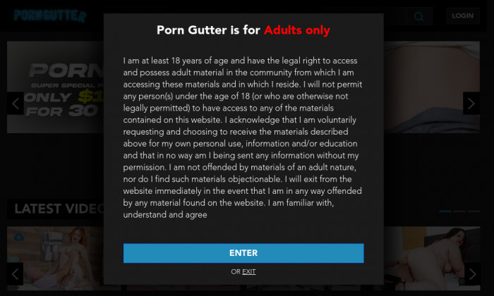 porn gutter