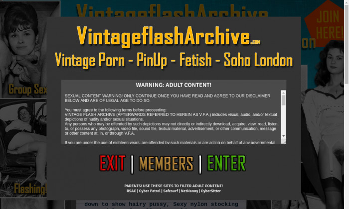 vintage flash archive