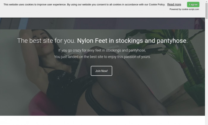 nylon feet love