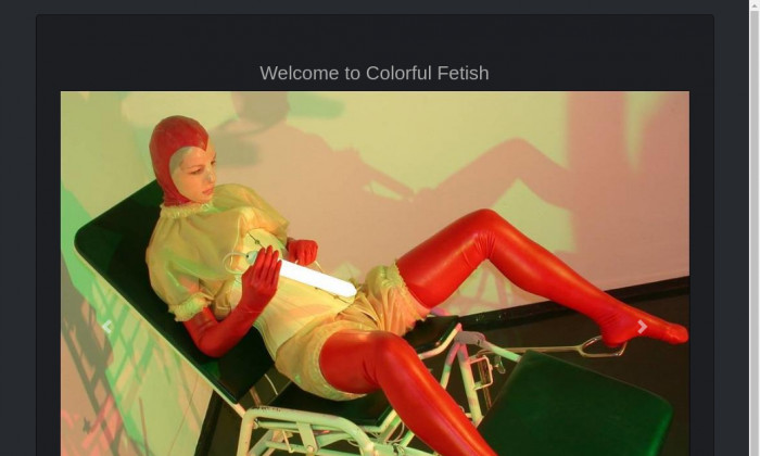 colorful fetish