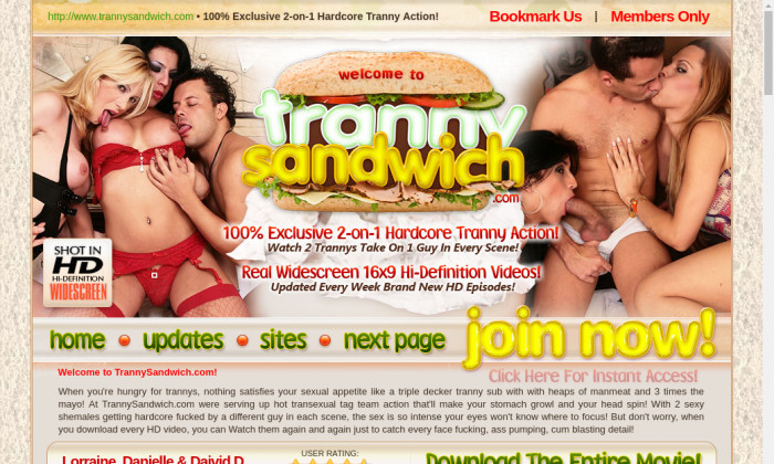 tranny sandwich