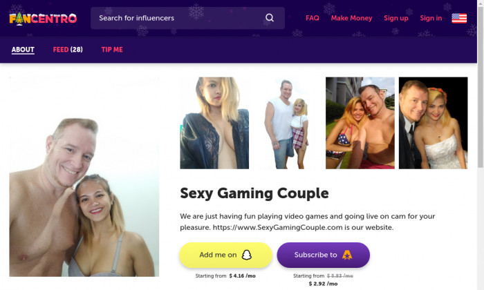 sexy gaming couple
