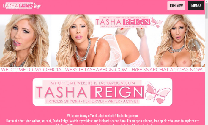 tasha reign official