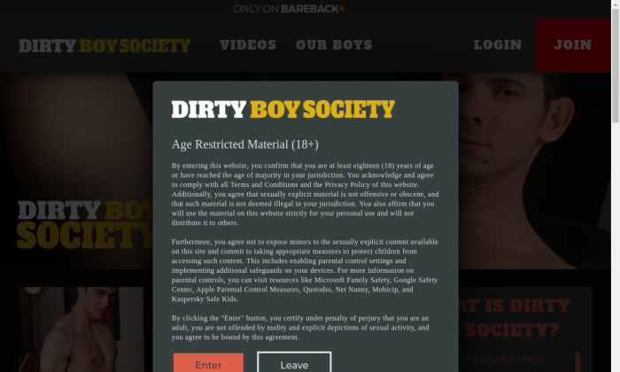 dirty boys society