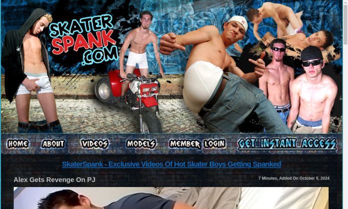 skater spank