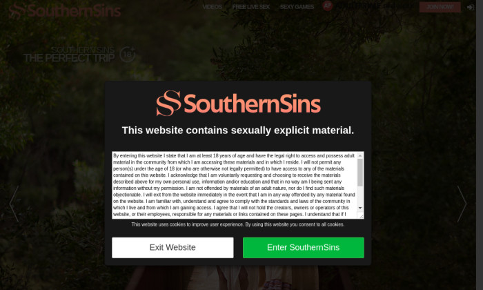 southern sins