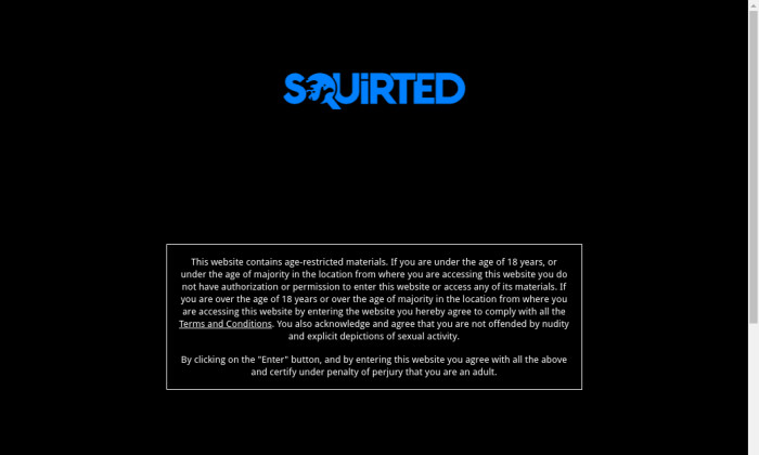 squirted