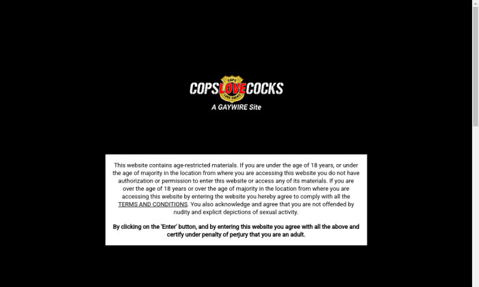 cops love cocks