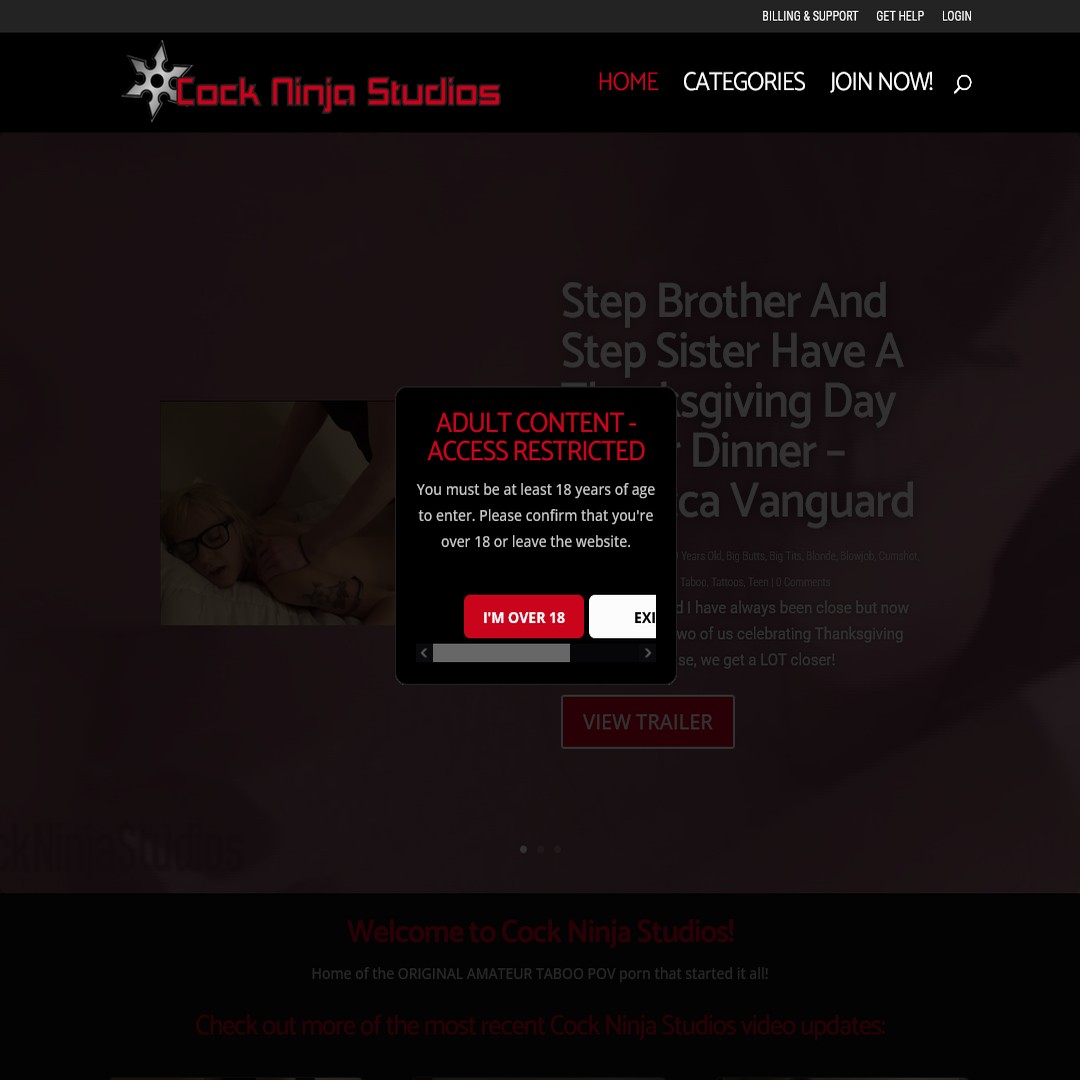 cock ninja studios password